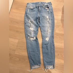 Ladies Size 27 7 For all Jeans - Good Condition